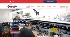 Desktop Screenshot of photonicsservicegroup.com
